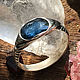 Natural Unheated Blue Sapphire in a 925 Silver ring, Rings, Moscow,  Фото №1