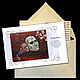 Защита инфополя - руническая живопись «в конверте» от Trish. Оберег. Мастерская НЕслучайных вещей. Ярмарка Мастеров.  Фото №6