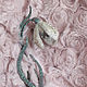 brooch Lily of the valley. Primrose. Stick pin. master Alena Litvin. My Livemaster. Фото №8