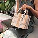 Сумка из кожи питона в стиле Dior, Классическая сумка, Москва, Фото №1