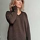 Джемпер из итальянского мериноса. Джемперы. Ольга kymarina_knitwear_. Интернет-магазин Ярмарка Мастеров.  Фото №2