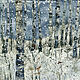 Небольшая картина акварелью Берёзовый лес зимой Первый снег. Картины. Роза Савинова (RozaSavinova). Интернет-магазин Ярмарка Мастеров.  Фото №2