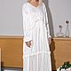  linen snow-white dress (boudoir/for photo shoots). Dresses. viax. My Livemaster. Фото №5