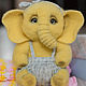 Elephant Marusya, Stuffed Toys, Rostov-on-Don,  Фото №1