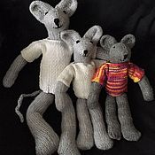 Куклы и игрушки handmade. Livemaster - original item Mouse Lucy and her big family. Handmade.