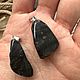 Кулоны из черного кремня. Кулон. gemstone. Ярмарка Мастеров.  Фото №6