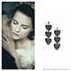 Серьги "Дела сердечные" серые. Серьги классические. Украшения Darya_your_jewelry. Ярмарка Мастеров.  Фото №5