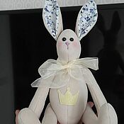 Куклы и игрушки handmade. Livemaster - original item Rabbit in the style of Tilda Doll interior. Handmade.