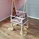 Детские качели SWEET DREAMS BASE. Игровые площадки. So&Mi Kids Room Decor. Интернет-магазин Ярмарка Мастеров.  Фото №2