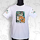 Order Multi-Colored cats t-shirt. decades. Livemaster. . T-shirts Фото №3