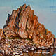 Oil painting 'lake Baikal. Shaman Rock'. Pictures. yuliabogun. Online shopping on My Livemaster.  Фото №2