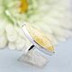 Calcite Ring. Silver. Rings. Author Jewelry from natural stones. My Livemaster. Фото №4