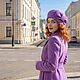 Заказать Шляпка из велюра Сиреневое ретро. NovozhilovaHats. Ярмарка Мастеров. . Шляпы Фото №3