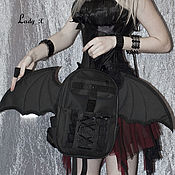 Субкультуры handmade. Livemaster - original item Gothic Backpack. Handmade.
