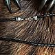 Leather braided cord 'Wolves' (5 mm.). Folk decorations. h-a-n--t-e-r. My Livemaster. Фото №5