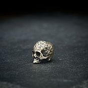 Украшения handmade. Livemaster - original item A bead for a skull without a lower jaw with patterns. Handmade.