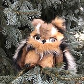 Куклы и игрушки handmade. Livemaster - original item Owl from natural fur Sable. Handmade.