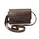 Bags: Clutch bag women's leather brown Allegra Mod S74p-622, Classic Bag, St. Petersburg,  Фото №1