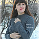 Order T-shirt'Moonlit garden'. Shop Natalia Glebovskaya. Livemaster. . Sweaters Фото №3