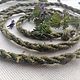 Green twisted belt For success in business and endeavors. Belt. Nettle products (Krapivamm). My Livemaster. Фото №4