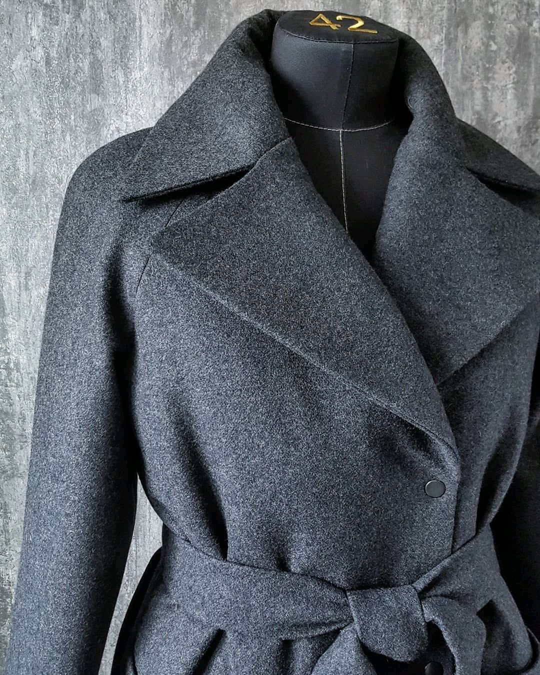 Пальто из пальтовой ткани