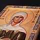 Wooden icon ' St. Xenia of St. Petersburg'. Icons. ikon-art. My Livemaster. Фото №5