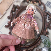 Сувениры и подарки handmade. Livemaster - original item Christmas decorations: Cotton Wool Princess Toy. Handmade.