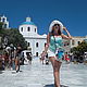 Сумка "Good morning Santorini!". Классическая сумка. Ольга Горелова. Ярмарка Мастеров.  Фото №6