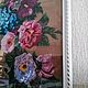 Заказать Картина вышитая крестиком. Любимая вышивка. Ярмарка Мастеров. . Картины Фото №3