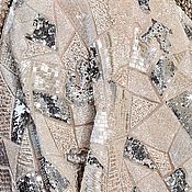 Материалы для творчества handmade. Livemaster - original item Georges Hobeika Mesh embroidered with beads and sequins.. Handmade.