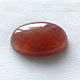 Order Red chalcedony cabochon. Gemlab. Livemaster. . Cabochons Фото №3
