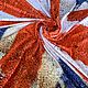  КУПОН-Трикотаж купон «Британский флаг» вискоза  Италия. Ткани. Ira-49. Ярмарка Мастеров.  Фото №4