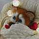 Fox. Felted Toy. Fluffy Heart (fluffyheart). Online shopping on My Livemaster.  Фото №2