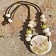 ЧАСТИЦА ЛЕТА колье. Колье. Jewelry JY. Ярмарка Мастеров.  Фото №8