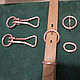 Order A set of handmade accessories made of 100% copper. roman-bushuev (bags-bush). Livemaster. . Sewing accessories Фото №3