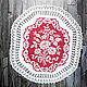  Букет роз с вышивкой кр, Декоративные салфетки, Петрозаводск,  Фото №1