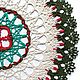 Crochet napkin ' new year'. Doilies. Crochet doilies-Elena Strokina (elenastrokina). Online shopping on My Livemaster.  Фото №2