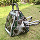 Transformer bag-backpack made of Python PEGAS, Bucketbag, Kuta,  Фото №1