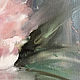 Order Delicate pink peony from 3 parts. Triple painting with a peony. Zabaikalie. Livemaster. . Pictures Фото №3