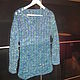 Теплый пуловер Династия. Пуловеры. Елена KNITWEAR TRENDS. Интернет-магазин Ярмарка Мастеров.  Фото №2