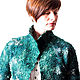 Jacket felted 'emerald Karakul', Suit Jackets, Moscow,  Фото №1