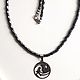 Order Hematite choker with yin-yang pendant stainless steel dragons. Brave. Livemaster. . Chokers Фото №3