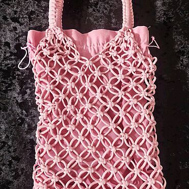 Сумки ручной работы. Ярмарка Мастеров - ручная работа Сумка авоська макраме. Handmade.