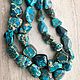 БИРЮЗОВЫЙ МИКС - хризоколла/говлит. Бусины. STONES Etc.. Ярмарка Мастеров.  Фото №4