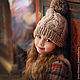 Вязаная шапочка «Теплый вечер». Шапки. NewRareRu.Knitting (Вера). Ярмарка Мастеров.  Фото №4