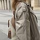 Кожаный женский рюкзак Gordeous бежевый+молочный. Рюкзаки. AUGUST BAGS. Ярмарка Мастеров.  Фото №4