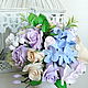 Bouquet of flowers with Ranunculus in pastel shades. Handmade. Composition. Olga-art-flower. Online shopping on My Livemaster.  Фото №2
