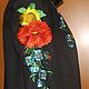 Women's embroidered dress 'Prairie Bouquet' ZhP1-95. Dresses. babushkin-komod. My Livemaster. Фото №6