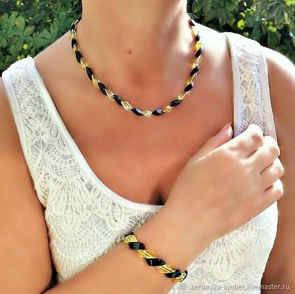 Amber Beads, Amber bracelet decoration gift to Mom wife, Beads2, Kaliningrad,  Фото №1