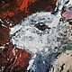 Заказать Картина белый кролик. Картины мастихином. Ярмарка Мастеров. . Картины Фото №3